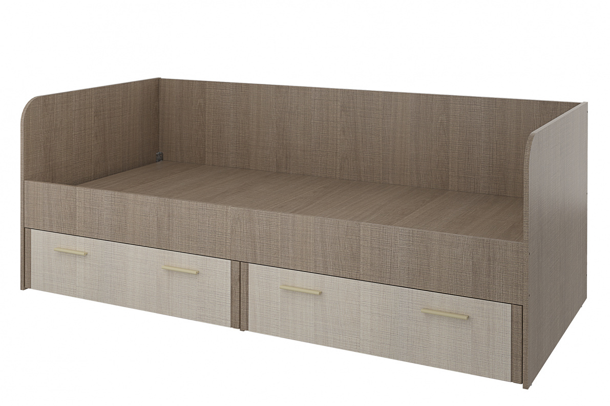 

Кровать детская Юта 0,9м крослайн латте/крослайн карамель СТЛ.359.10 - Столлайн
